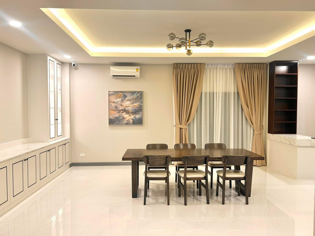 ให้เช่า บ้านเดี่ยว The City Bangna 4 ห้องนอน ใกล้ Mega บ้านใหม่ เพดานสูง รูปที่ 5