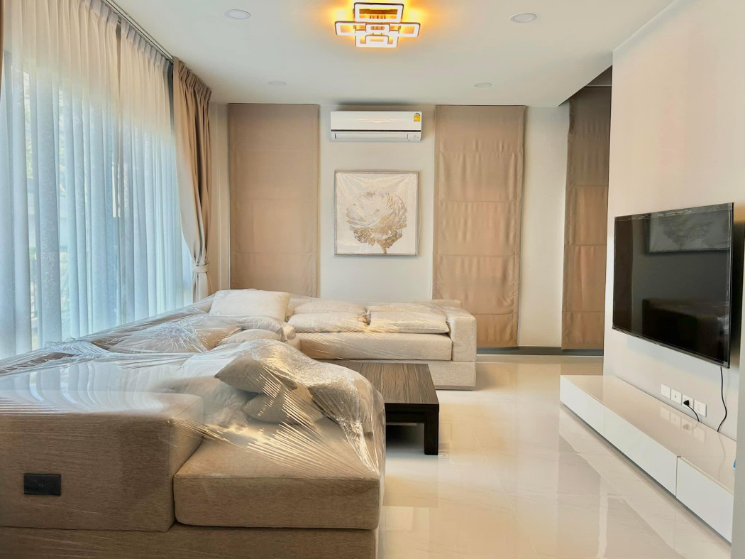 ให้เช่า บ้านเดี่ยว The City Bangna 4 ห้องนอน ใกล้ Mega บ้านใหม่ เพดานสูง รูปที่ 3