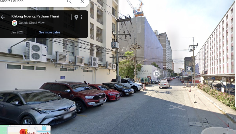 ให้เช่าพื้นที่ทำหน้าร้าน สำนักงาน ขนาด 19 ตรม ชั้นล่าง อาคารคอนโด โมดิซ ลอนซ์ รังสิต รูปที่ 1