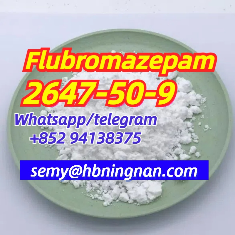 2647-50-9,Flubromazepam powder,best price รูปที่ 1
