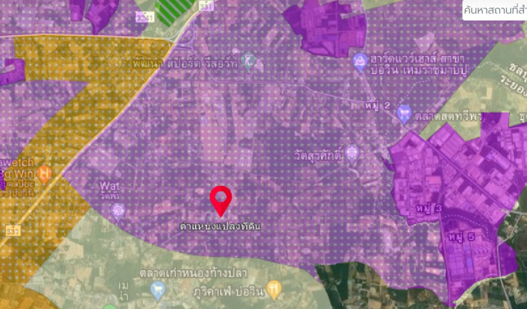 ขาย ที่ดิน ME366 บ่อดิน ราคาถูก ขุดต่อได้เลย เขาคันทรง ศรีราชา ชลบุรี . 37 ไร่ 69 ตร.วา ผังEEC สีม่วงลาย ใกล้นิคมโรจนะ บ่อวิน2 เพียง 1 Km. รูปที่ 1