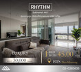 ปล่อยเช่าห้องตกแต่งสวย พร้อมเข้าอยู่ ชั้นสูง วิวโล่งๆเลย คอนโด Rhythm Sukhumvit 44-1 ให้ชีวิตคุณสะดวกขึ้น