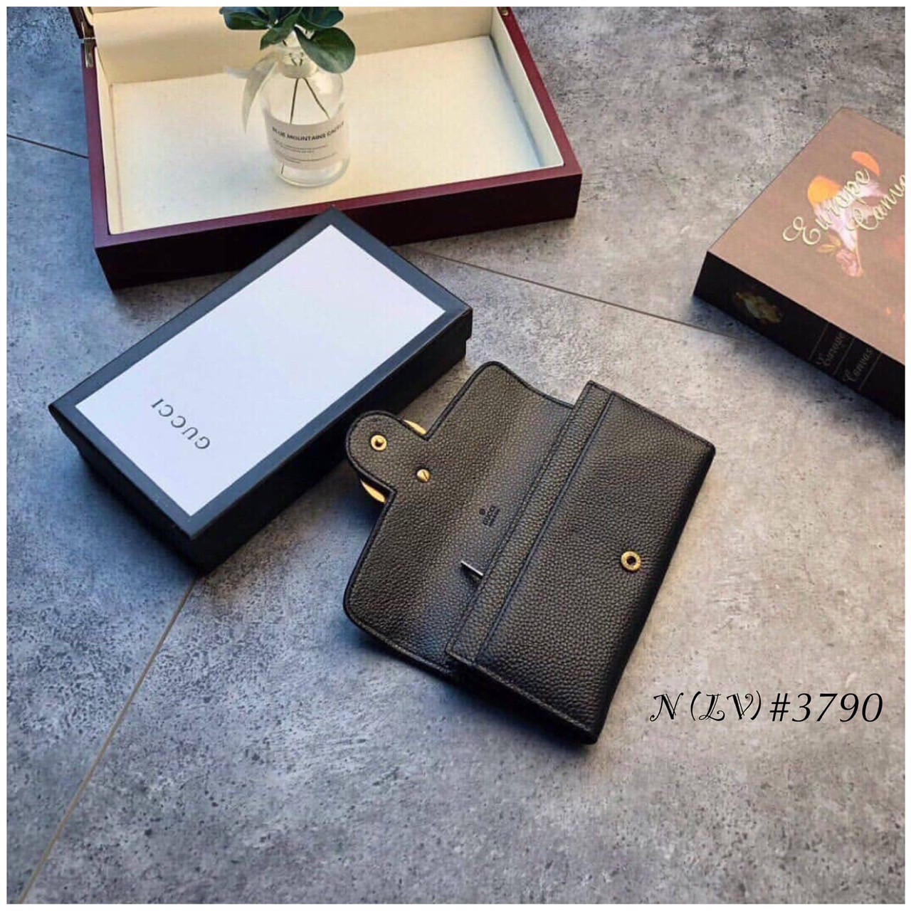 🔥Gucci Hi end 🔥มาใหม่🔥 กระเป๋าเงินยาว รูปที่ 4
