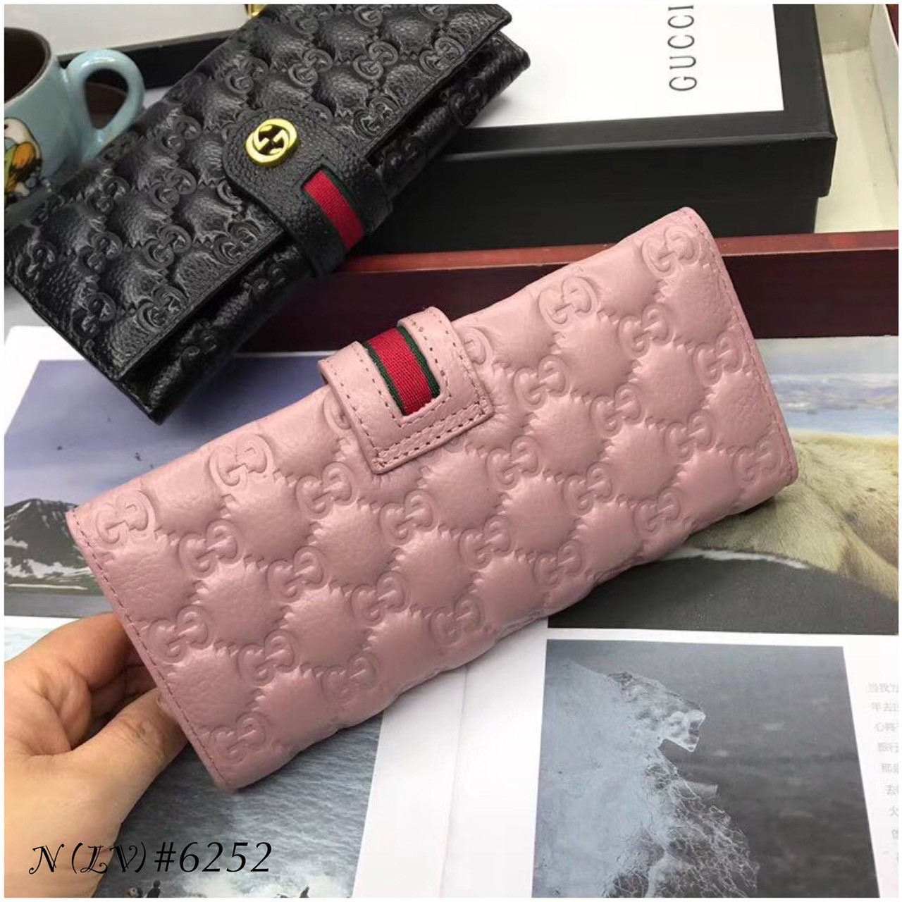 🔥Gucci Hi end 🔥มาใหม่🔥 กระเป๋าเงินยาว รูปที่ 3