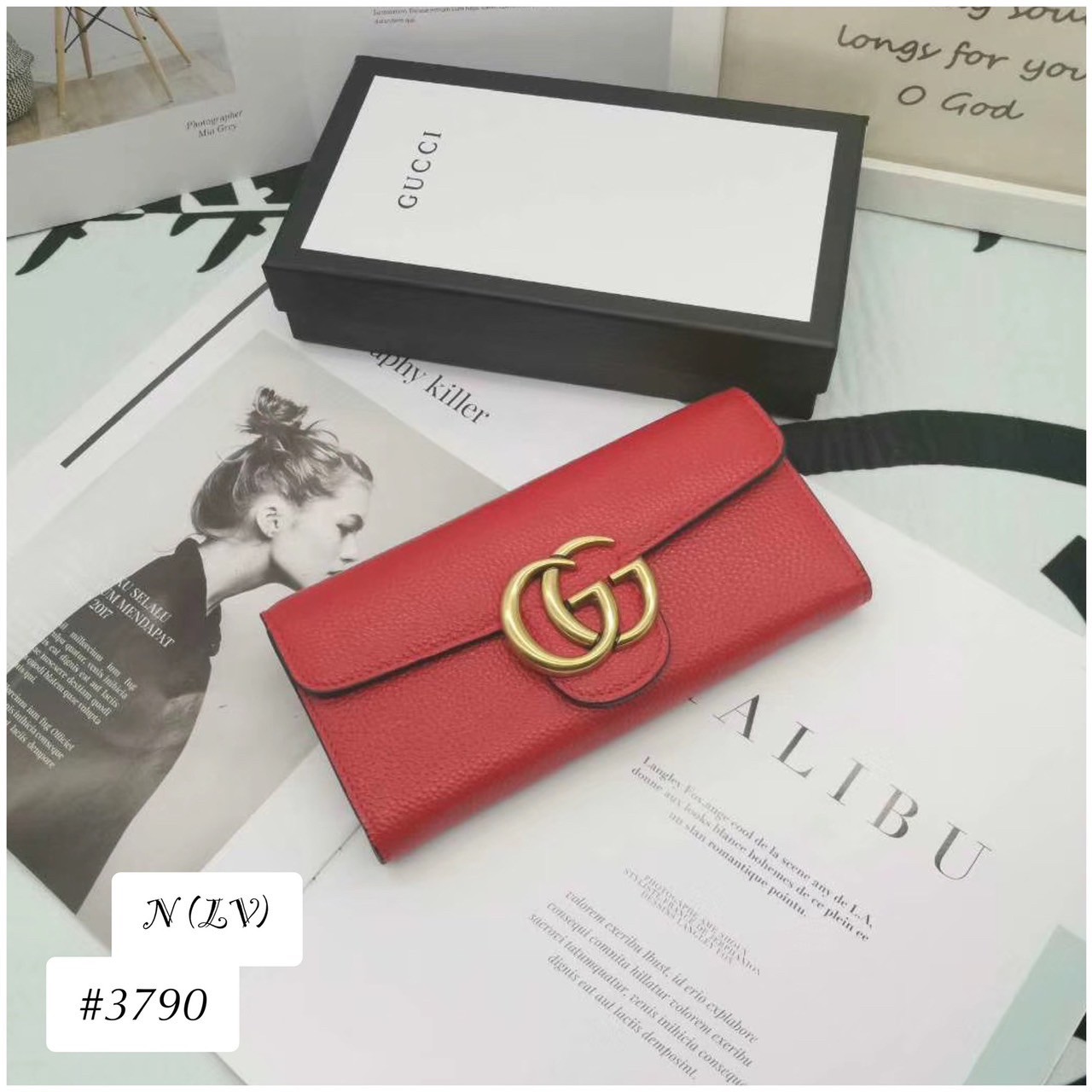🔥Gucci Hi end 🔥มาใหม่🔥 กระเป๋าเงินยาว รูปที่ 7