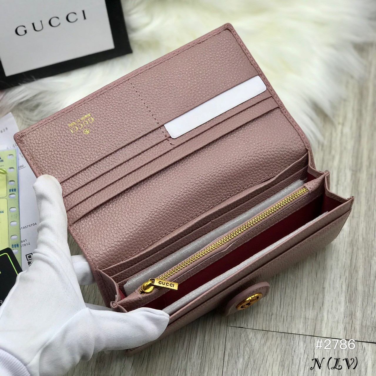 🔥Gucci Hi end 🔥มาใหม่🔥 กระเป๋าเงินยาว รูปที่ 3