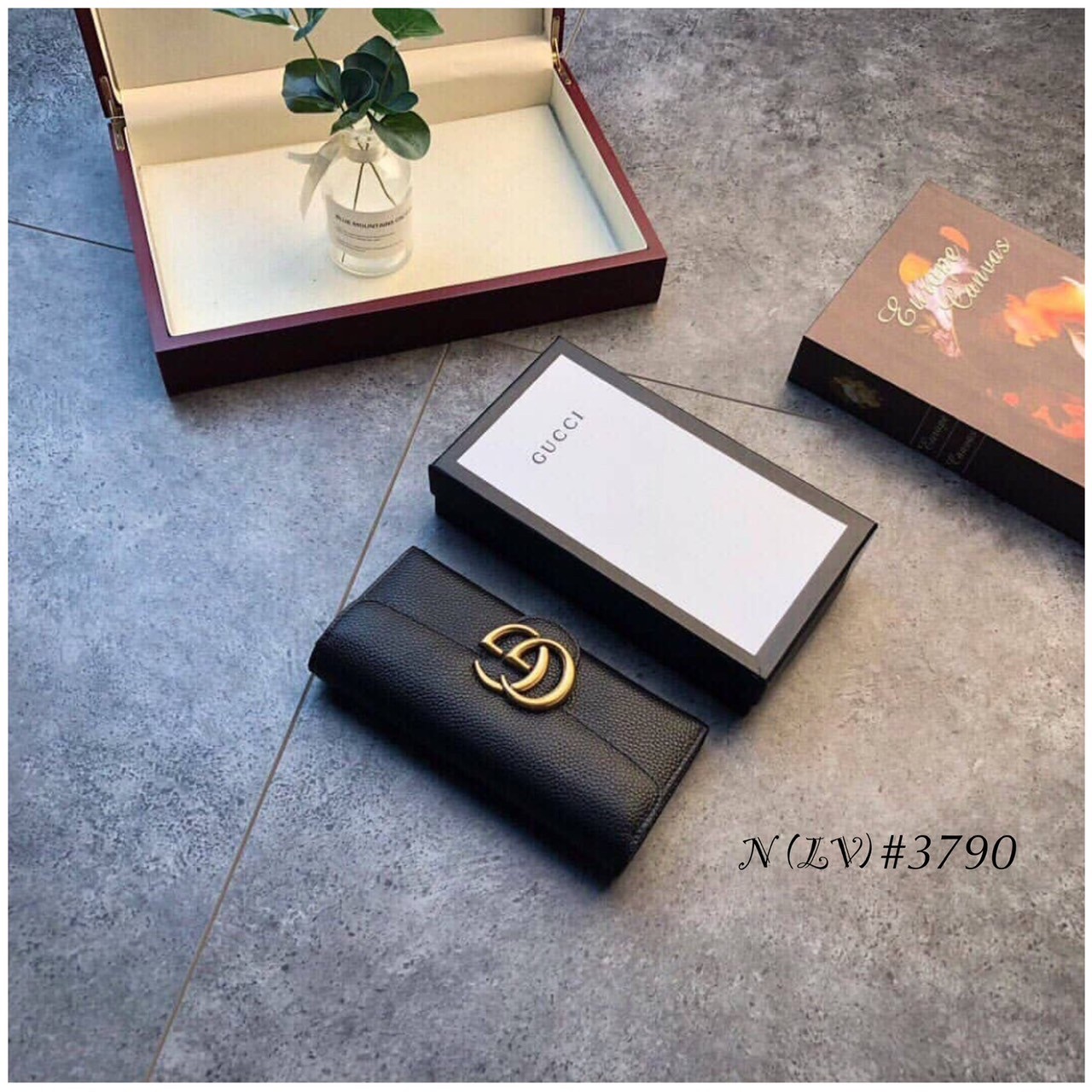 🔥Gucci Hi end 🔥มาใหม่🔥 กระเป๋าเงินยาว รูปที่ 3