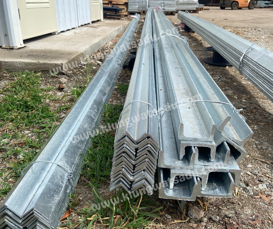 จำหน่ายเหล็กเส้นรูปพรรณ เหล็กกัลวาไนซ์ เหล็กGi เหล็กชุบกัลวาไนซ์ HDG HOT DIP GALVANIZED เหล็กกันสนิม เหล็กโครงสร้าง พร้อมส่ง รูปที่ 1