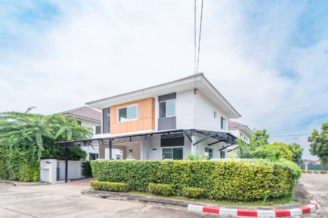 ขาย บ้านเดี่ยว ฟรีโอน แถมแอร์ ม่านทั้งหลังPerfect Park Suwannabhumi : เพอร์เฟค พาร์ค สุวรรณภูมิ 146 ตรม. 58 ตร.วา บ้านพร้อมอยู่ รูปที่ 2
