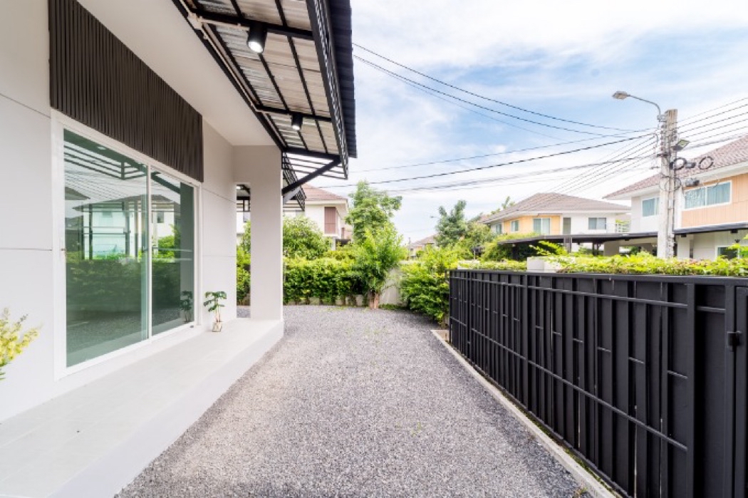 ขาย บ้านเดี่ยว ฟรีโอน แถมแอร์ ม่านทั้งหลังPerfect Park Suwannabhumi : เพอร์เฟค พาร์ค สุวรรณภูมิ 146 ตรม. 58 ตร.วา บ้านพร้อมอยู่ รูปที่ 4