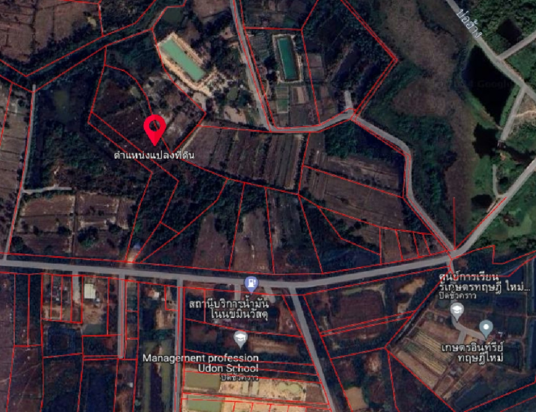 ขาย ที่ดิน ขายรวม 2 แปลง 9 ไร่ 3 งาน 30.9 ตร.วา ใกล้ ถ.อุดร-หนองคาย 5.3 กม. รูปที่ 2
