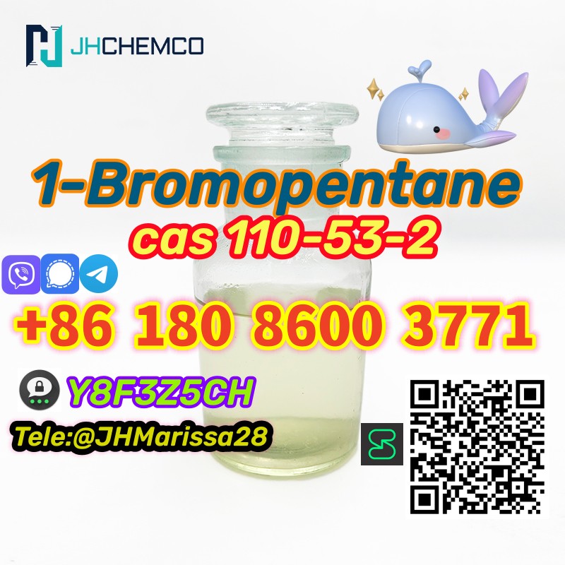 100% Delivery CAS 110-53-2 1-Bromopentane Threema: Y8F3Z5CH		 รูปที่ 1