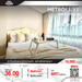รูปย่อ ให้เช่าห้องตกแต่งสวย Luxury เฟอร์นิเจอร์ครบครัน คอนโด Metro Luxe Ratchada รูปที่2