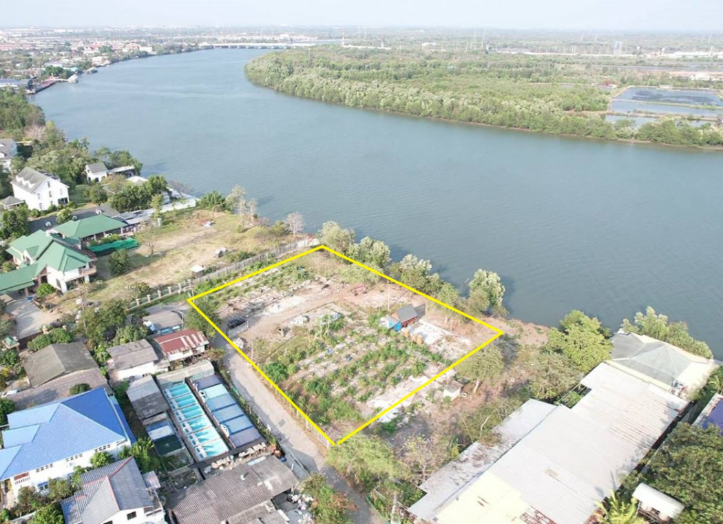 ขายที่ดินท่าสะอ้าน 3 ไร่ ทรงสี่เหลี่ยมสวย ติดแม่น้ำบางปะกง ติดถนนซอยท่าไข่ 5 ใกล้ถ.สิริโสธร314 - 350 เมตร อ.บางปะกง จ.ฉะเชิงเทรา รูปที่ 8