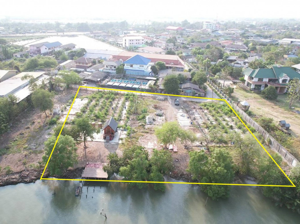 ขายที่ดินท่าสะอ้าน 3 ไร่ ทรงสี่เหลี่ยมสวย ติดแม่น้ำบางปะกง ติดถนนซอยท่าไข่ 5 ใกล้ถ.สิริโสธร314 - 350 เมตร อ.บางปะกง จ.ฉะเชิงเทรา รูปที่ 7