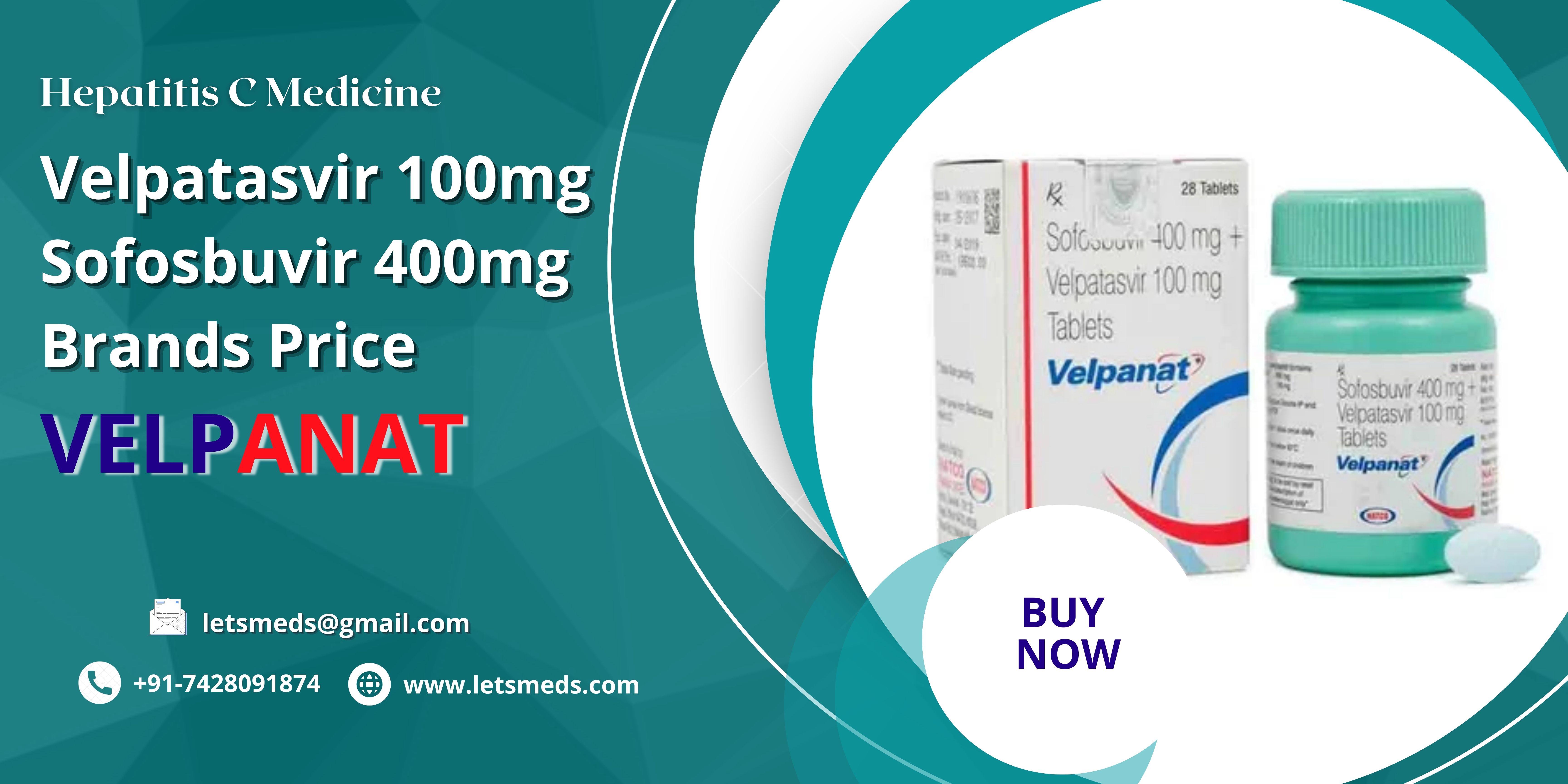 Buy Velpanat Velpatasvir Sofosbuvir Tablet Online at Wholesale Price รูปที่ 1