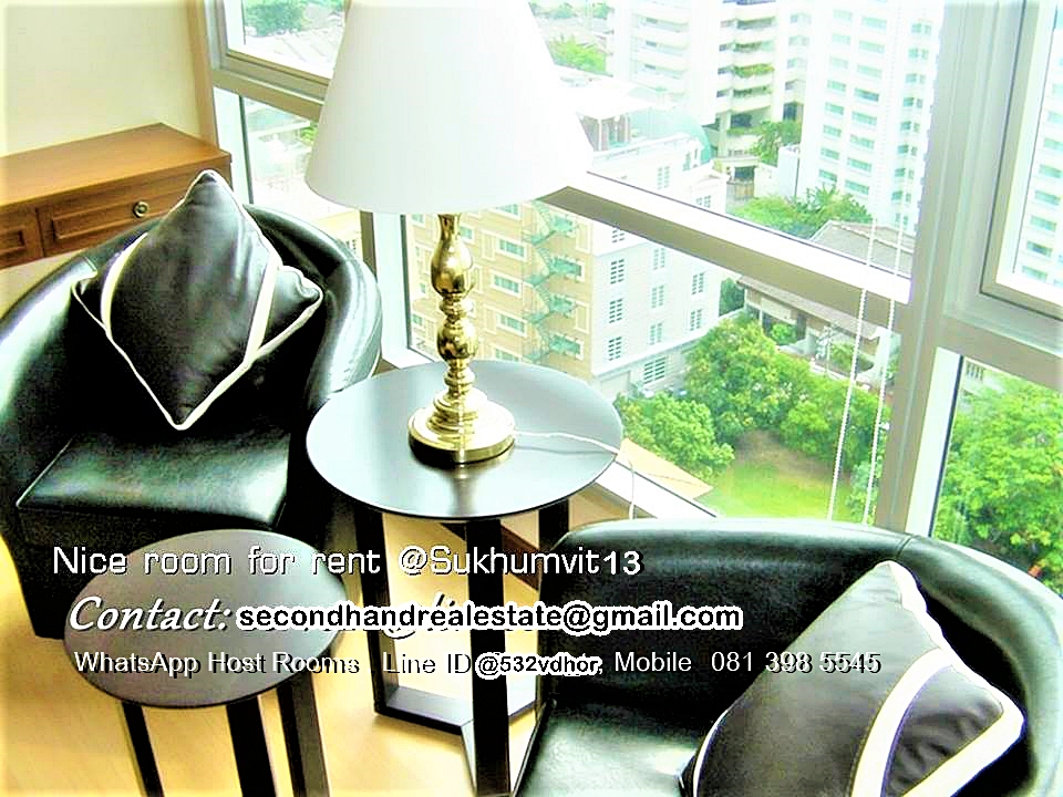 Condo for Rent Sukhumvit 13, 2 minute walk from Nana station รูปที่ 1