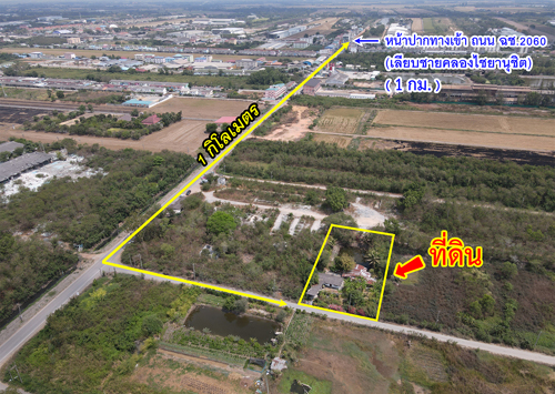 ขายที่ดิน ถนนสุวินทวงศ์ ฉะเชิงเทรา รูปที่ 5