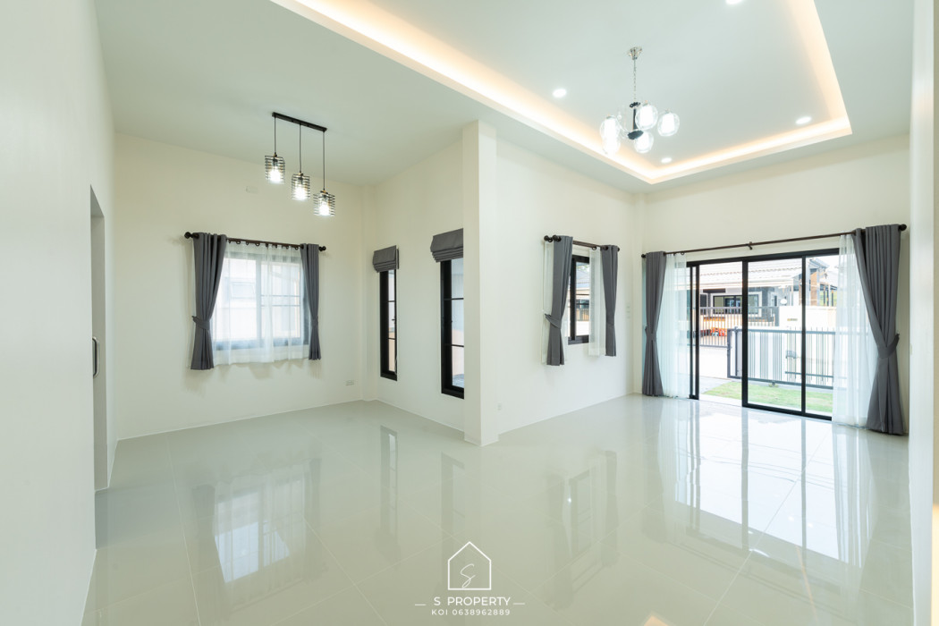 ขาย บ้านเดี่ยว วิวภูเขา และทุ่งนา  ต.ตลาดขวัญ อ.ดอยสะเก็ด จ.เชียงใหม่ 125 ตรม. 60 ตร.วา ไม่มีค่าส่วนกลาง รูปที่ 4