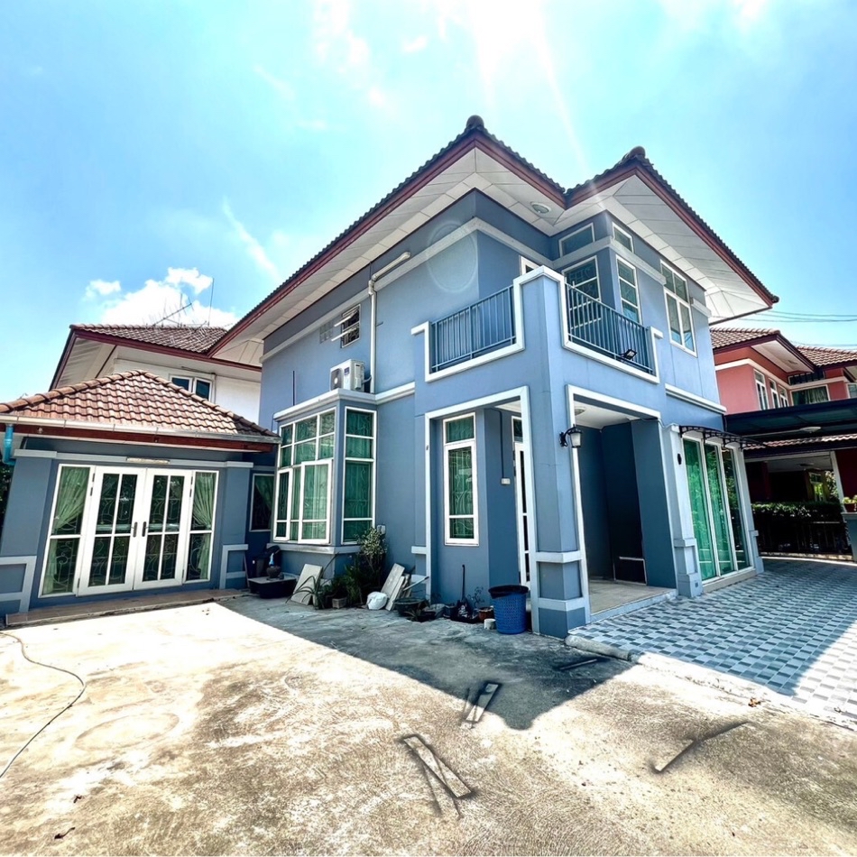 PN 710 บ้านเดี่ยว Baan Fah Green Park Lat Phrao 101 : บ้านฟ้ากรีนพาร์ค ลาดพร้าว 101พร้อมเฟอร์นิเจอร์บางส่วน เหมาะทำออฟฟิศ และอยู่อาศัย รูปที่ 1