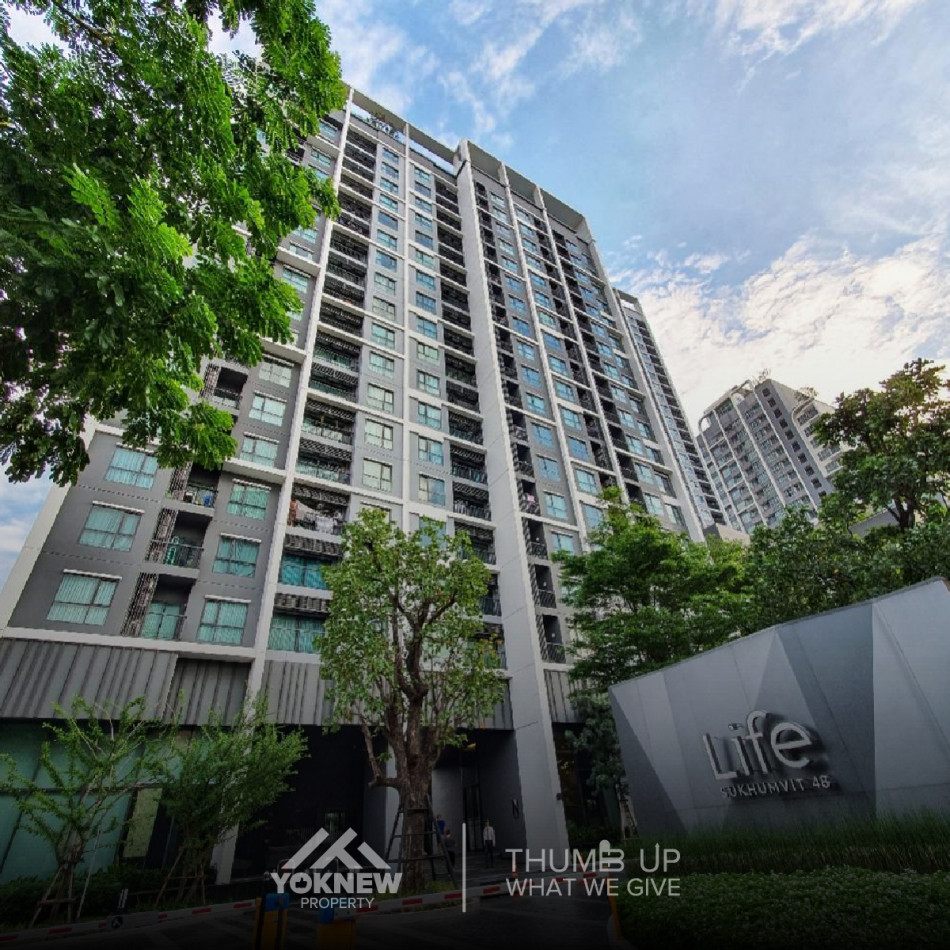 ว่างให้เช่าคอนโด Life Sukhumvit 48 ห้อง 1 นอน ตกแต่งมาพร้อมเข้าอยู่ รูปที่ 1