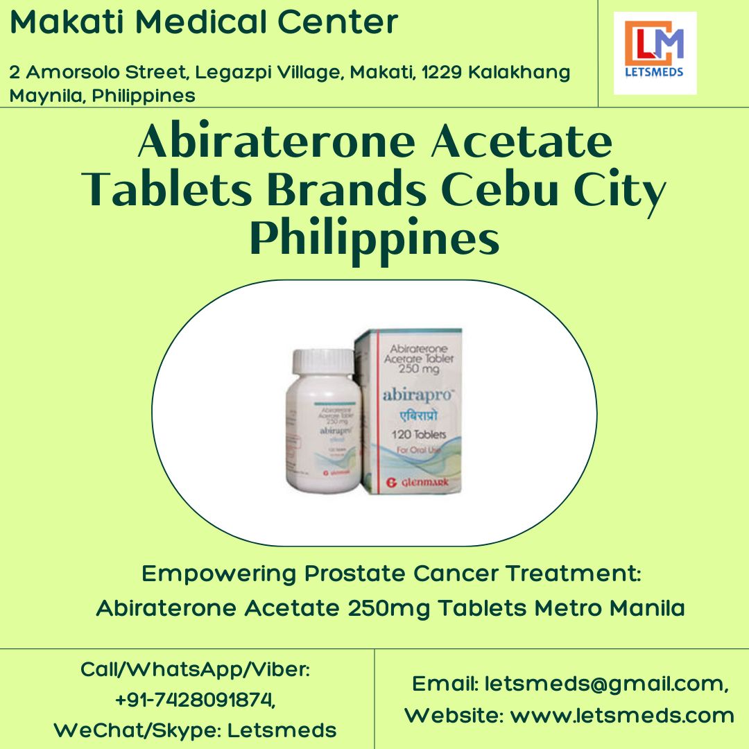 Abiraterone 500mg Tablets Online Wholesale Price Cebu City Philippines รูปที่ 1
