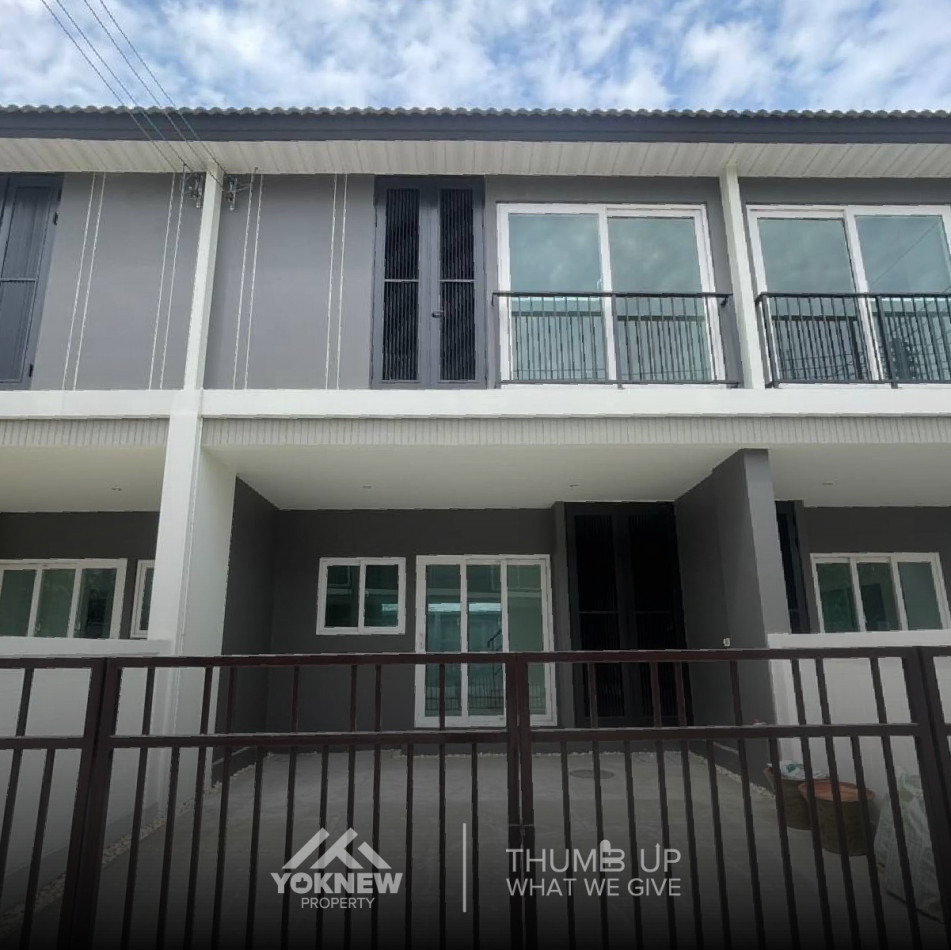 ให้เช่าราคาดีทาวน์โฮม 2 ชั้น หมู่บ้าน Supalai Primo Rangsit 3 BED 3 BATH บ้านสไตล์โมเดิร์น รูปที่ 1