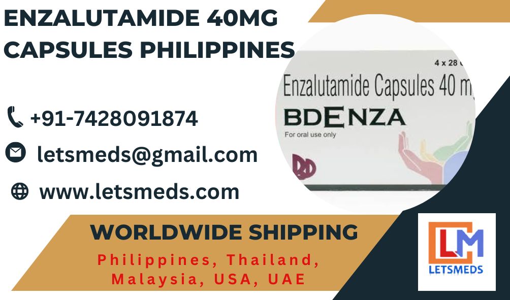Buy Enzalutamide 40mg Capsules Online Price Cebu City Philippines รูปที่ 1