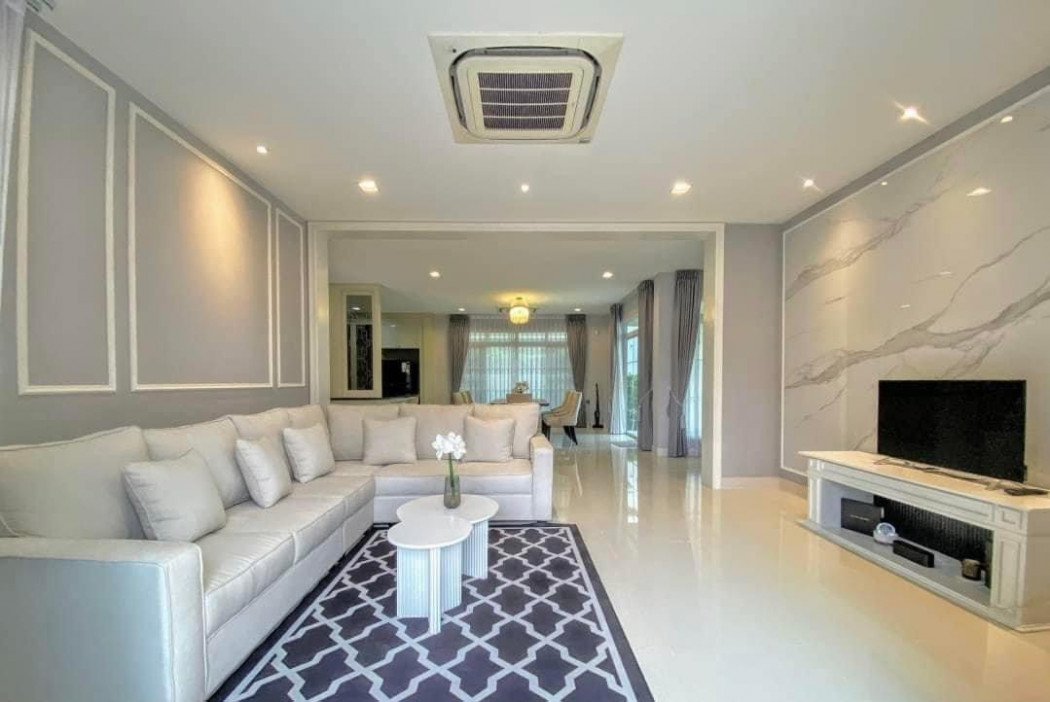 ให้เช่า บ้านเดี่ยว นันทวัน รามอินทรา-พหลโยธิน 50 บ้านใหม่ แปลงมุม 4ห้องนอน รูปที่ 2