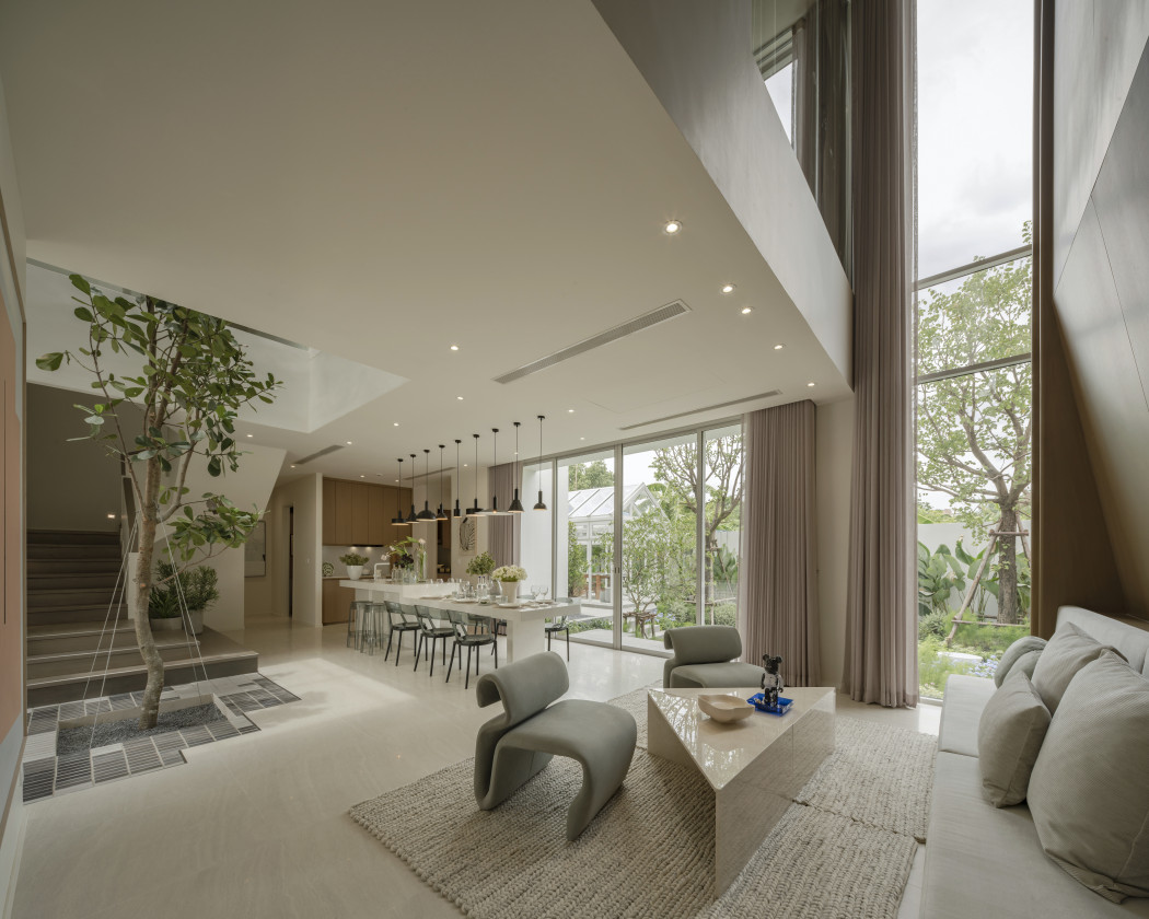 ขาย บ้านเดี่ยว ทำเลใจกลางพระราม9 Super Luxury villa 457 ตรม. 62 ตร.วา Luxury and unique style รูปที่ 7
