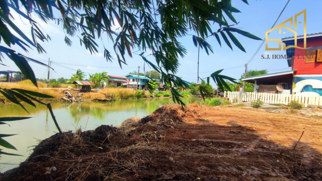 ที่ดินริมน้ำ อ. บางไทร อยุธยา ฝั่งน้ำไม่ท่วม ID-13876 รูปที่ 2