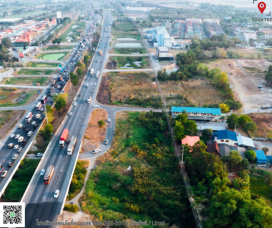 ขาย ที่ดิน ด่วน! ด่วน! ที่ดินติดถนนสายเอเชีย อยุธยา 3 ไร่ รูปที่ 1