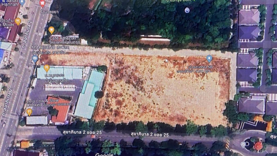 ปล่อยเช่าที่ดิน 6 ไร่ ย่านสุขาภิบาล 2 ใกล้กับห้าง JAS เปิดใหม่ ID-13882 รูปที่ 3