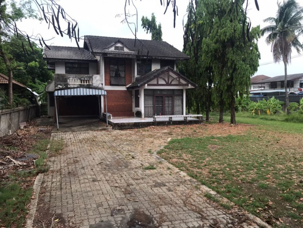 ให้เช่าที่ดิน เลียบคลองภาษีเจริญฝั่งเหนือ ที่ดินพร้อมตัวบ้าน ติดถนน 2 ด้าน  ID-13886 รูปที่ 2