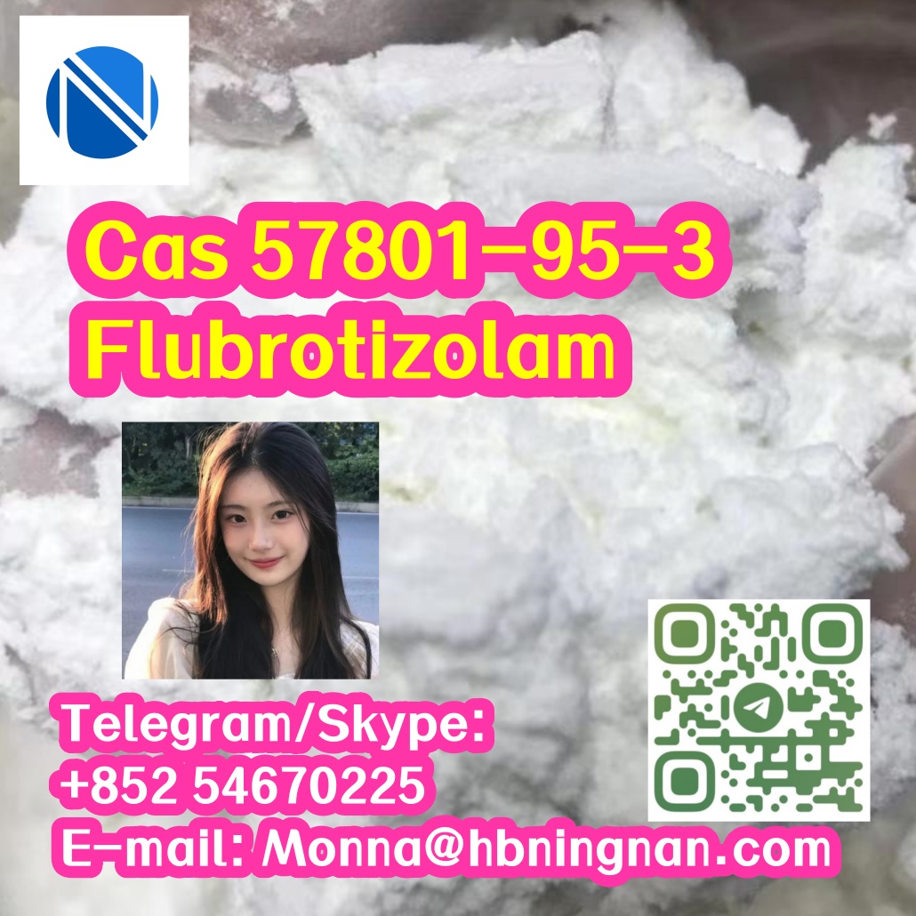 Cas 57801-95-3  Flubrotizolam รูปที่ 1