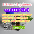 Telegram: @sunshine767 5-Bromo-1-pentene CAS 1119-51-3