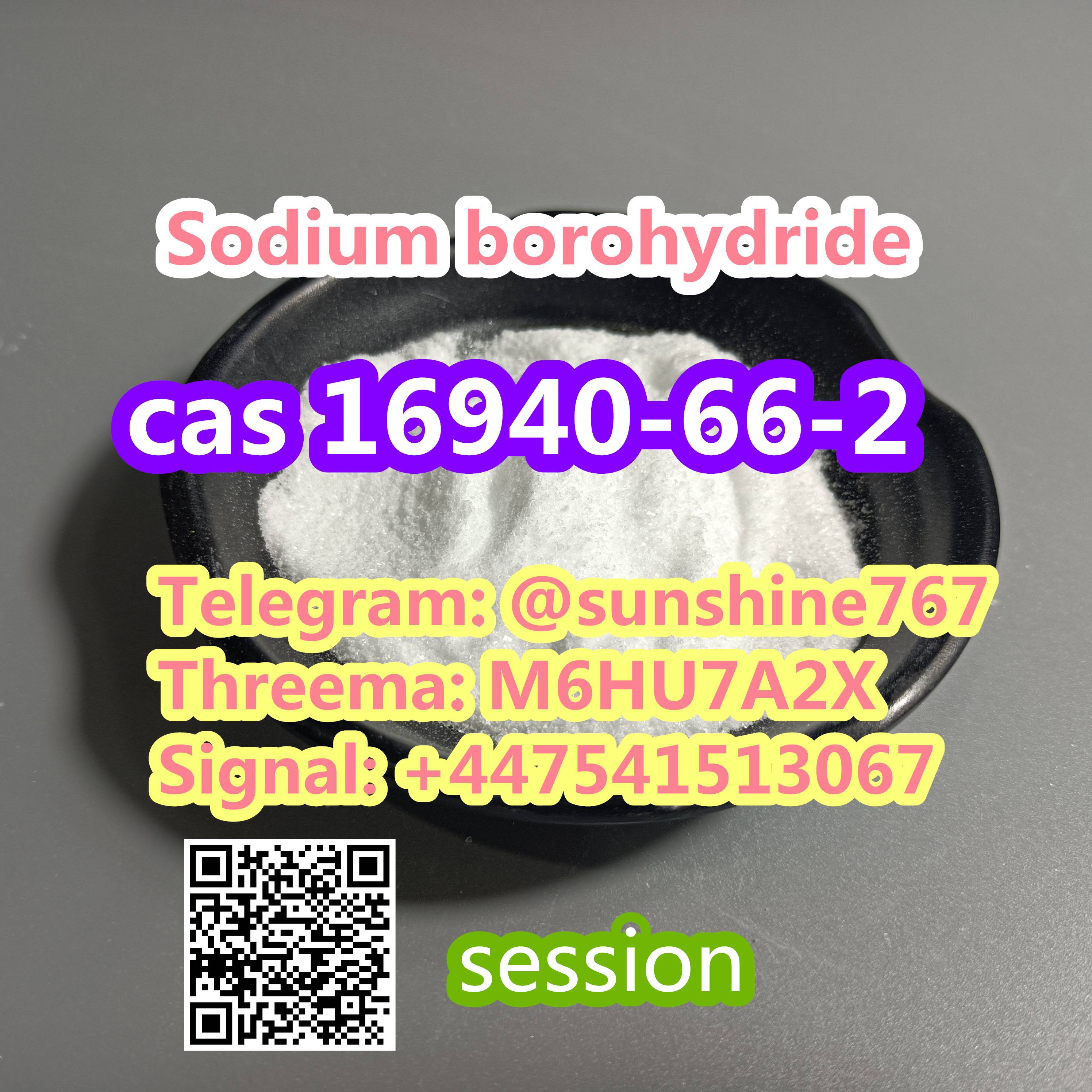 Telegram: @sunshine767 Sodium borohydride cas 16940-66-2 รูปที่ 1