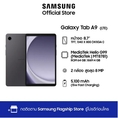 Samsung Galaxy Tab A9 LTE 4/64GB Graphite รับฟรี! Adapter 25W มูลค่า 490 บาท เมื่อสั่งซื้อระหว่างวันที่ 8 พ.ย. ถึง 3 ธ.ค. 2566