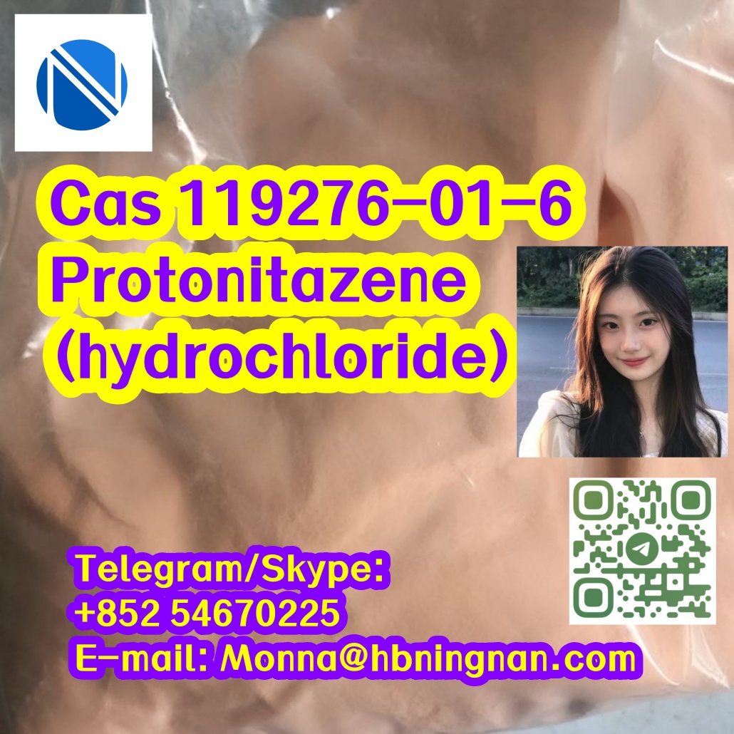 Cas 119276-01-6  Protonitazene (hydrochloride) รูปที่ 1