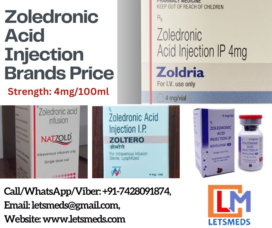 Buy Zoledronic Acid Injection Lowest Price Malaysia, Dubai, Singapore รูปที่ 1