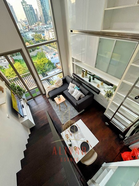 RC050224 Condo for rent Duplex 2 floors pet friendly Ashton Morph 38 Sukhumvit 38 near BTS Thonglor. รูปที่ 1