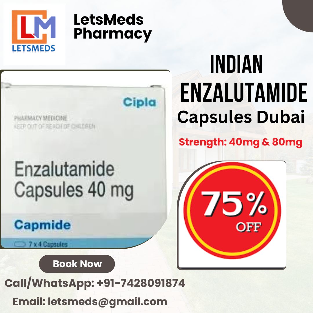 Purchase Enzalutamide Capsules Lowest Cost Malaysia, Singapore, Dubai รูปที่ 1