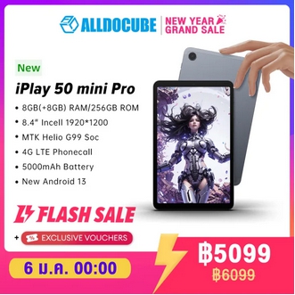 【World Premiere】Alldocube iPlay 50 mini Pro Tablet 8.4 inch 8GB RAM 256GB ROM MTK Helio G99 Android 13 Dual 4G LTE รูปที่ 1