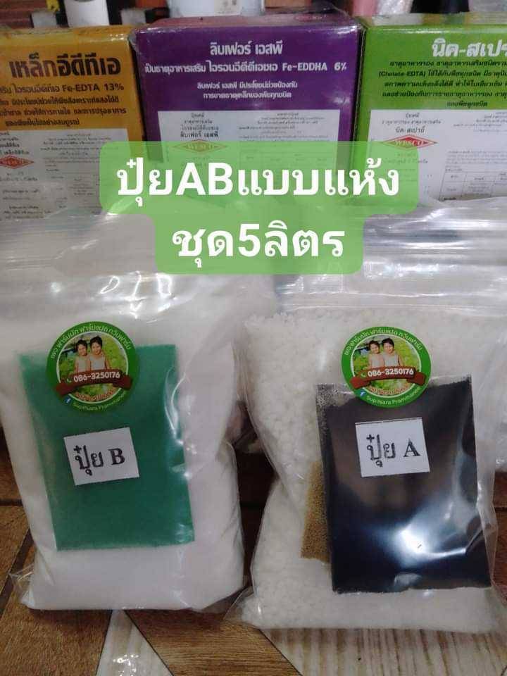 ปุ๋ย AB สูตรเพิ่มพลังระเบิดราก เป็นแม่ปุ๋ยแบบแห้งนำไปผสมเอง สำหรับผักสลัด ผักไทย ผักกินใบทุกชนิด พร้อมส่ง  ส่งฟรีไม่มีบวกเพิ่ม รูปที่ 3