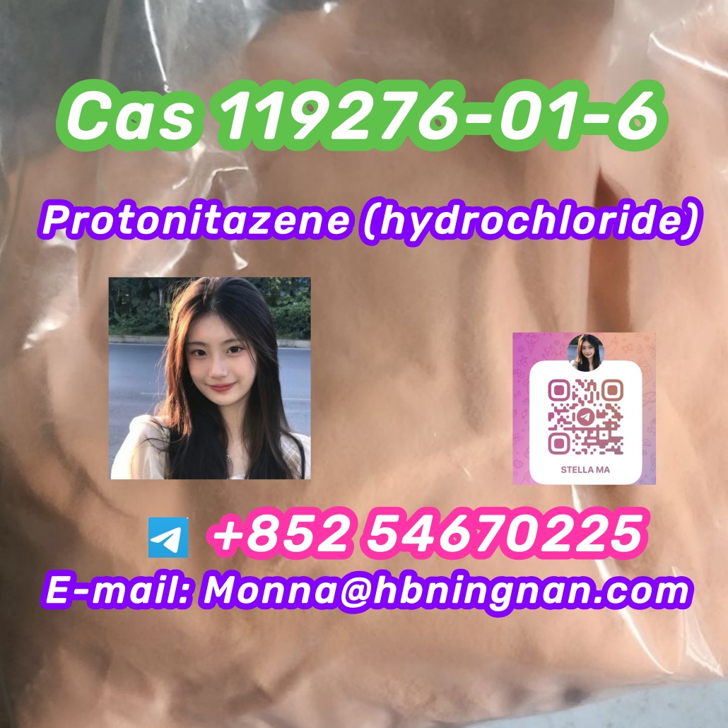 Cas 119276-01-6  Protonitazene (hydrochloride) รูปที่ 1