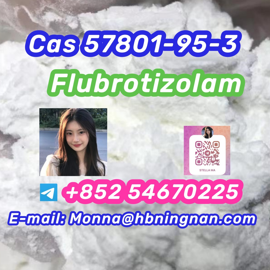 Cas 57801-95-3  Flubrotizolam รูปที่ 1