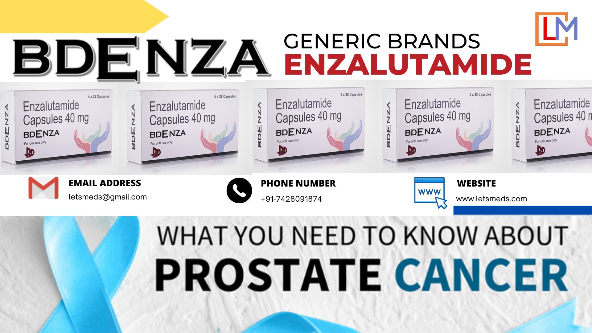 The Cost of Enzalutamide Capsules in the Philippines รูปที่ 1