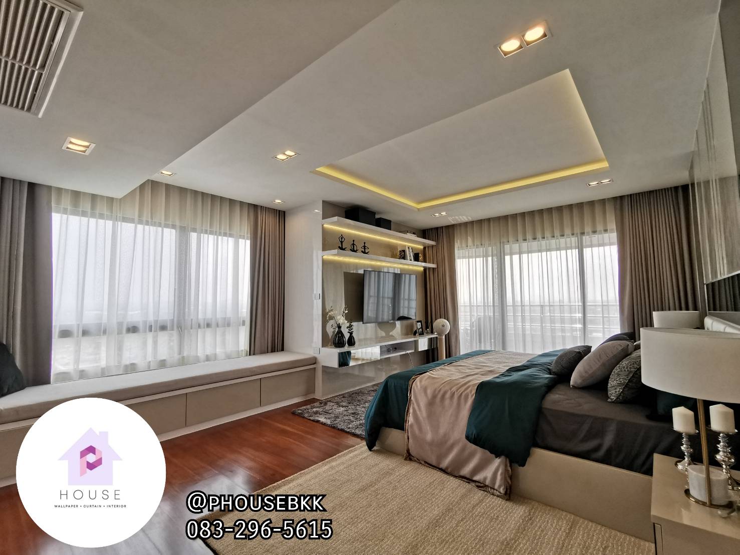 ผ้าม่าน-วอลเปเปอร์-ร้านผ้าม่านลาดพร้าว-วอลเปเปอร์ลาดพร้าว รูปที่ 4