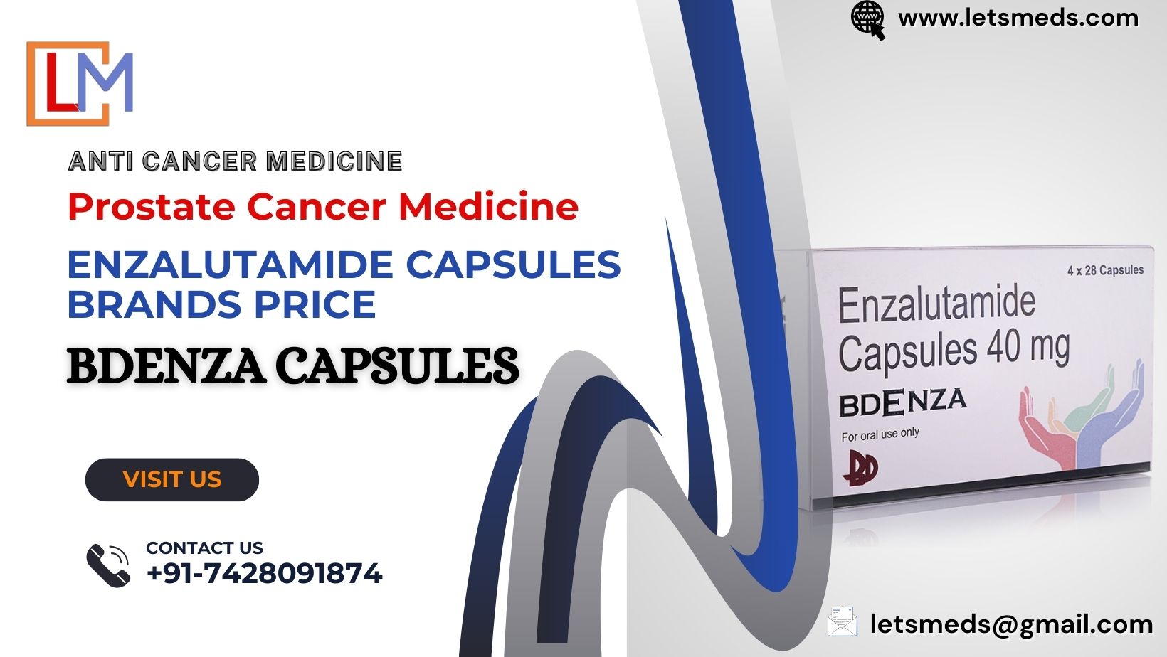 Buy Enzalutamide Capsules Bdenza Wholesale Price รูปที่ 1
