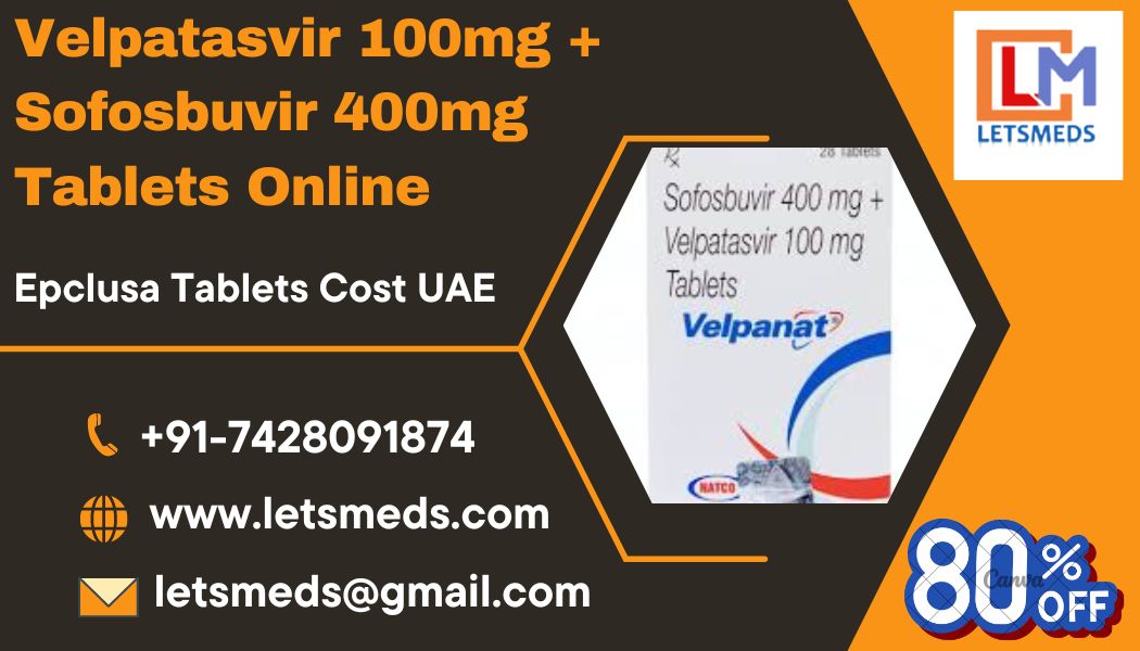 Velpanat Tablets Online USA | Epclusa Tablets Price UAE | Velpatasvir Sofosbuvir Wholesale Supplier รูปที่ 1